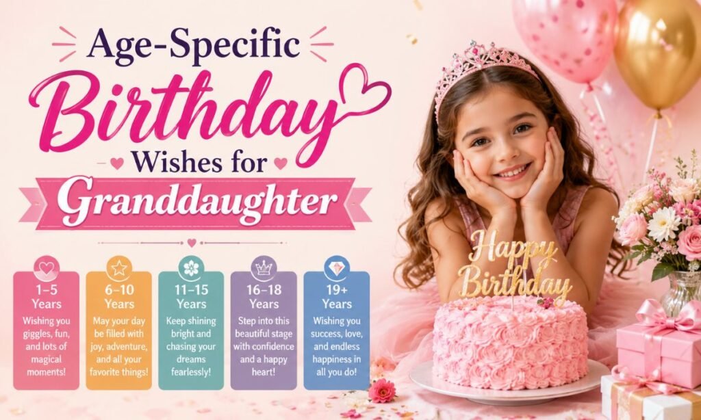500+ Happy Birthday Wishes for Granddaughter from Heart 3 Age-Specific Birthday Wishes for Granddaughter