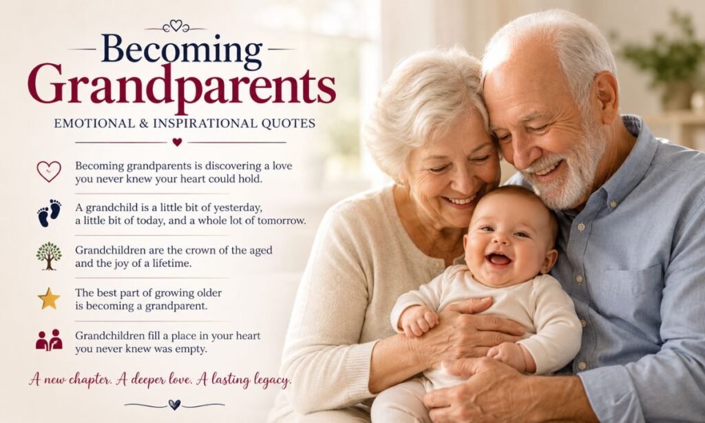 Becoming Grandparents – Emotional and Inspirational Quotes