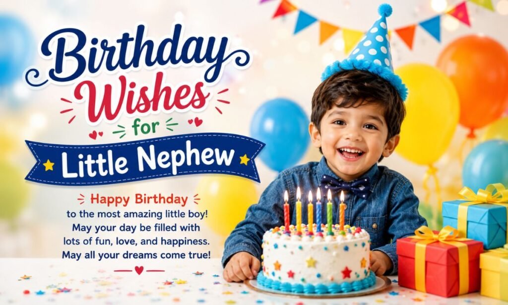 Birthday Wishes for Little Nephew