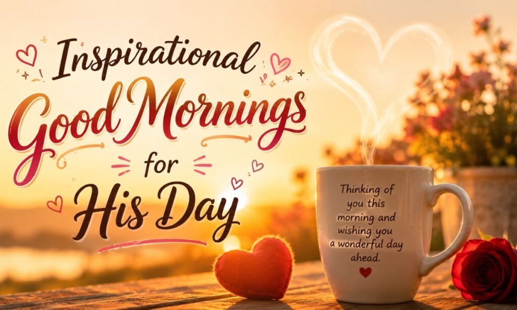 Inspirational Good Mornings for His Day