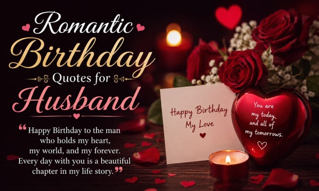 Romantic Birthday Quotes for Husband