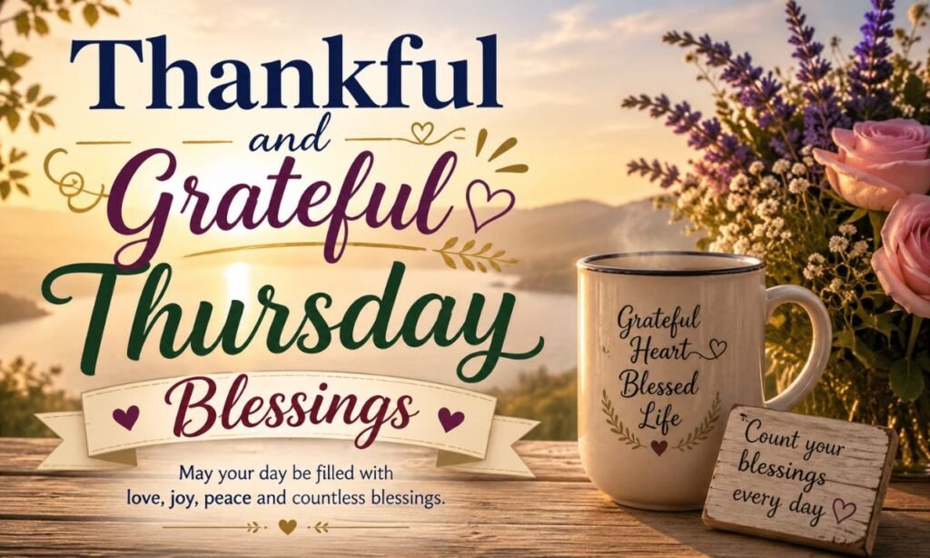 Thankful and Grateful Thursday Blessings
