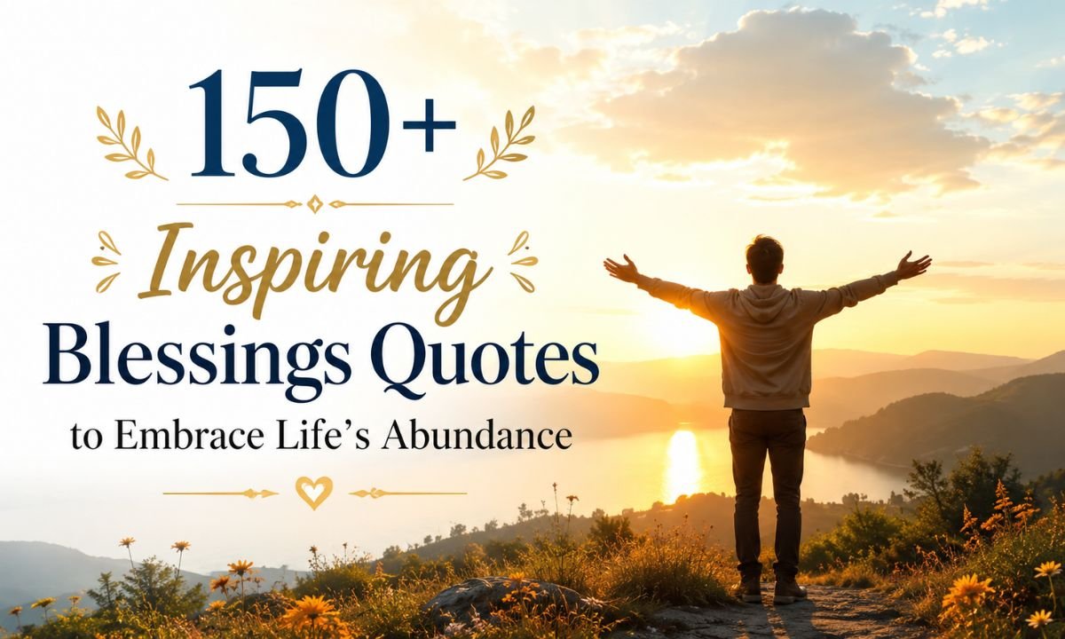 150+ Inspiring Blessings Quotes to Embrace Life’s Abundance
