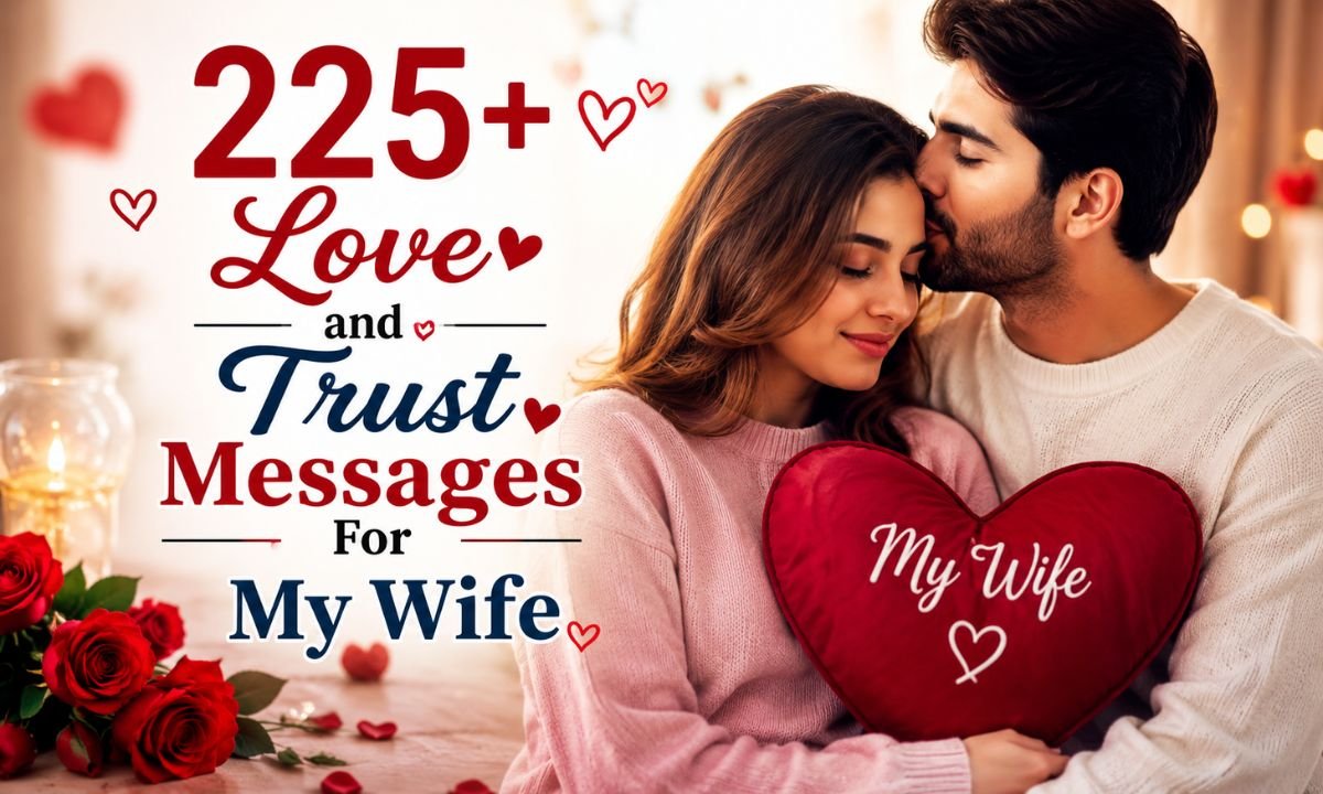 225+ Love and Trust Messages For My Wife