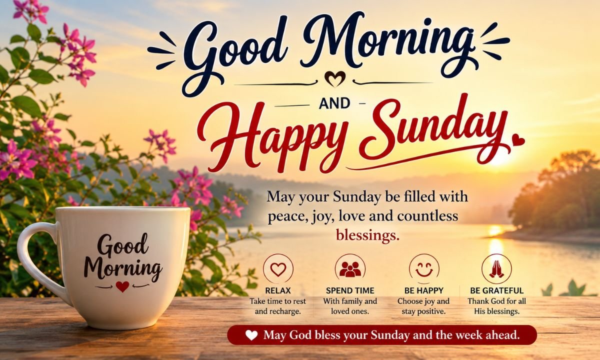 230+ Good Morning And Happy Sunday Quotes, Messages, Prayers