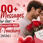 400+ Love Messages for Her: Deep, Romantic And Heart-Touching (2026)