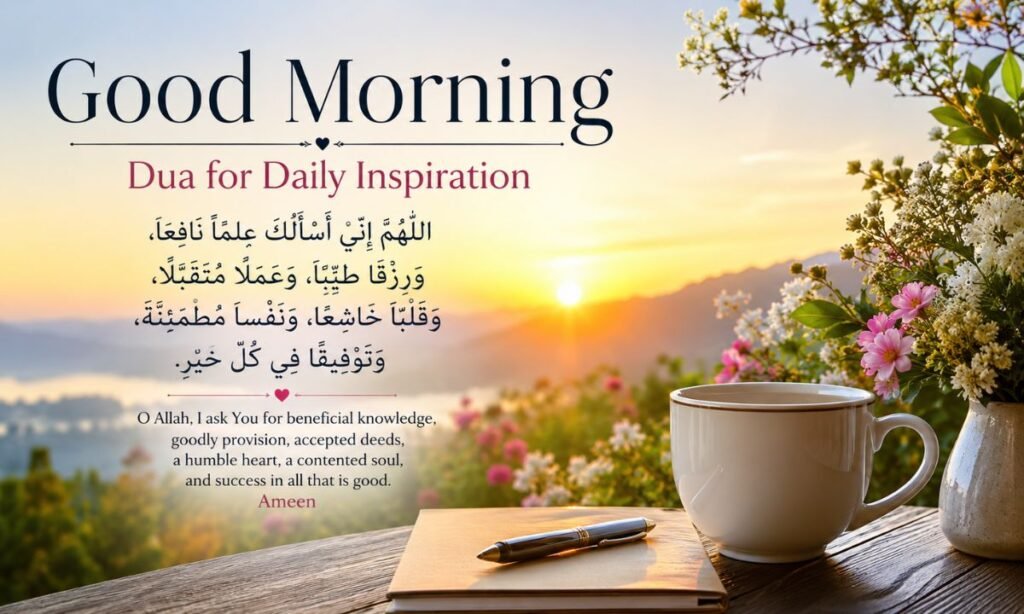Good Morning Dua for Daily Inspiration
