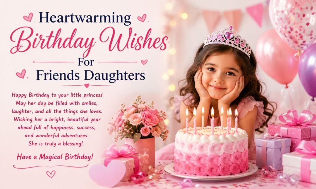Heartwarming Birthday Wishes For Friends Daughters