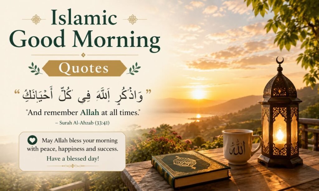 Islamic Good Morning Quotes