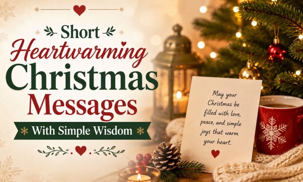 Short Heartwarming Christmas Messages With Simple Wisdom
