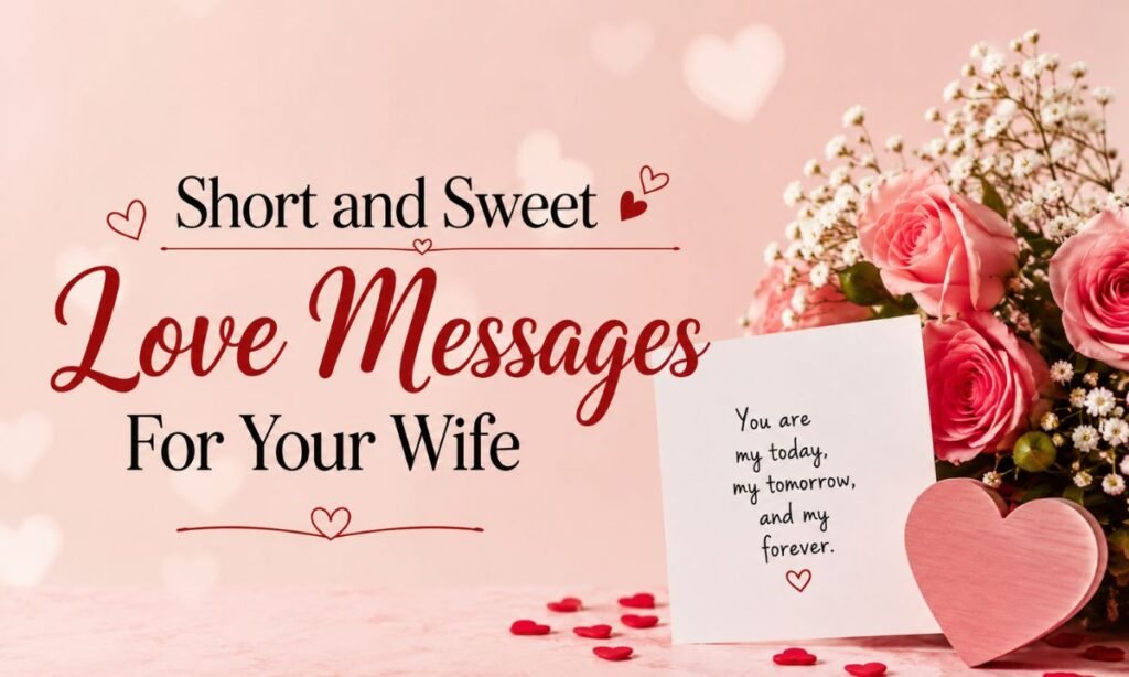225+ Love and Trust Messages For My Wife 2 Short and Sweet Love Messages For Your Wife