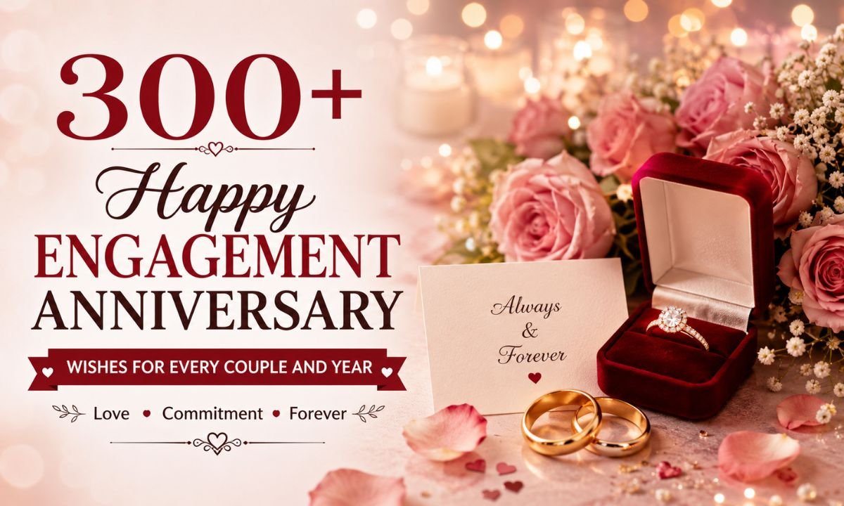 300+ Happy Engagement Anniversary Wishes for Every Couple And Year