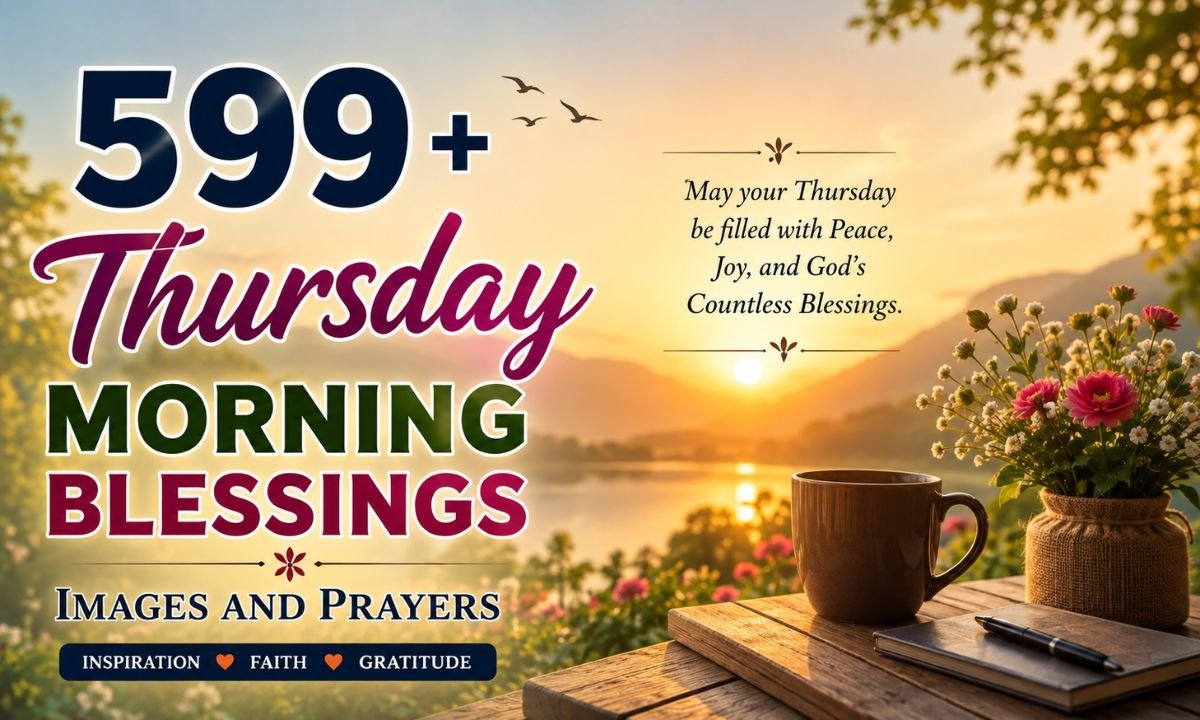 599+ Thursday Morning Blessings Images And Prayers