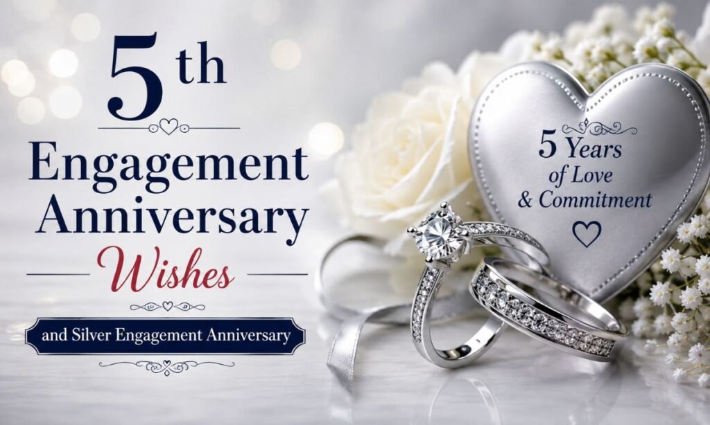 5th Engagement Anniversary Wishes and Silver Engagement Anniversary